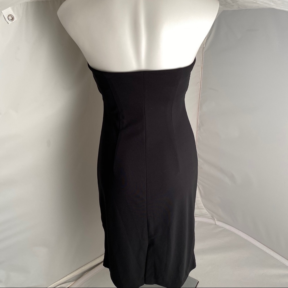 Express vintage Y2K strapless stretch fitted with crystal beads - Picture 3 of 11